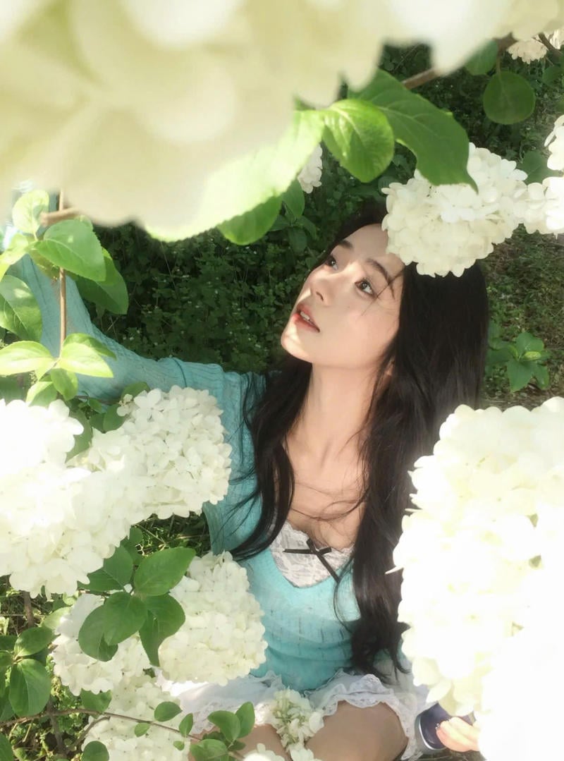 Chụp qua tán lá, tạo chiều sâu cho ảnh