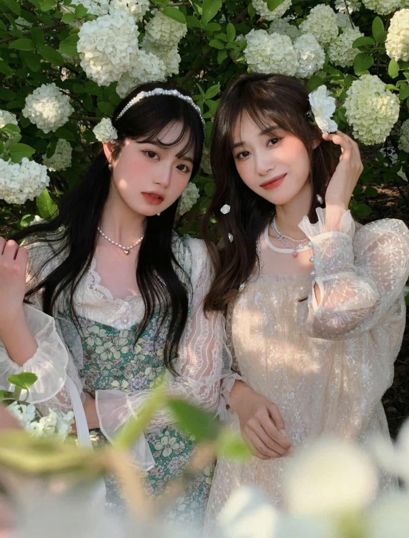 Tạo dáng đôi cùng bạn thân hoặc người yêu