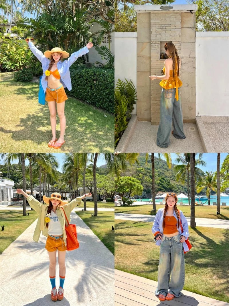 Lưu ý để outfit đi biển thêm phần ấn tượng