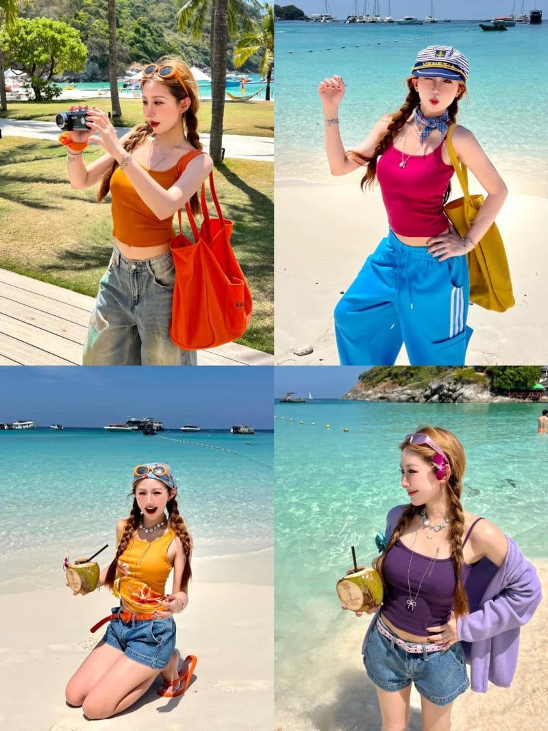 Lưu ý để outfit đi biển thêm phần ấn tượng