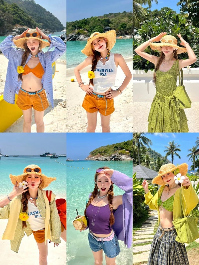 Lưu ý để outfit đi biển thêm phần ấn tượng