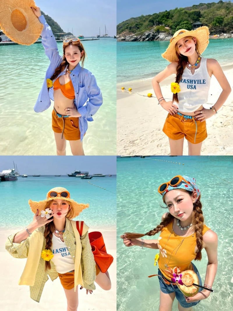 Lưu ý để outfit đi biển thêm phần ấn tượng