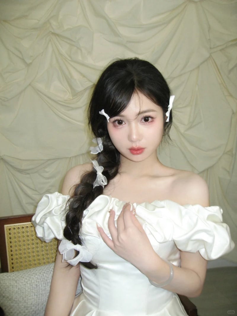 kiểu tóc đẹp đi đám cưới