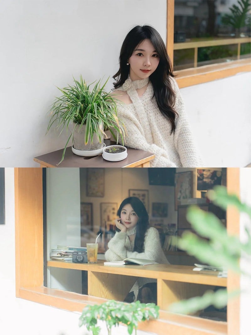 cách tạo dáng chụp ảnh ở quán cafe