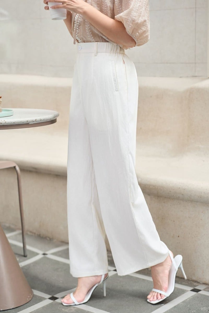 quần trắng phối với áo màu gì nữ