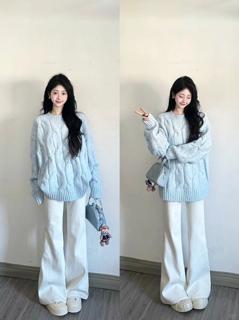 quần trắng phối với áo màu gì nữ