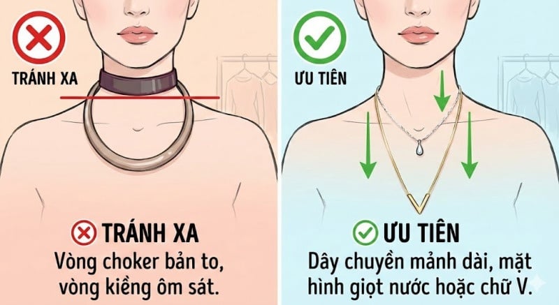 phụ kiện đeo cổ mặc đầm