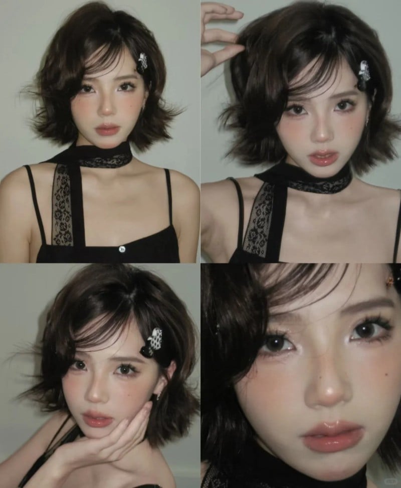 kiểu tóc đẹp đi đám cưới