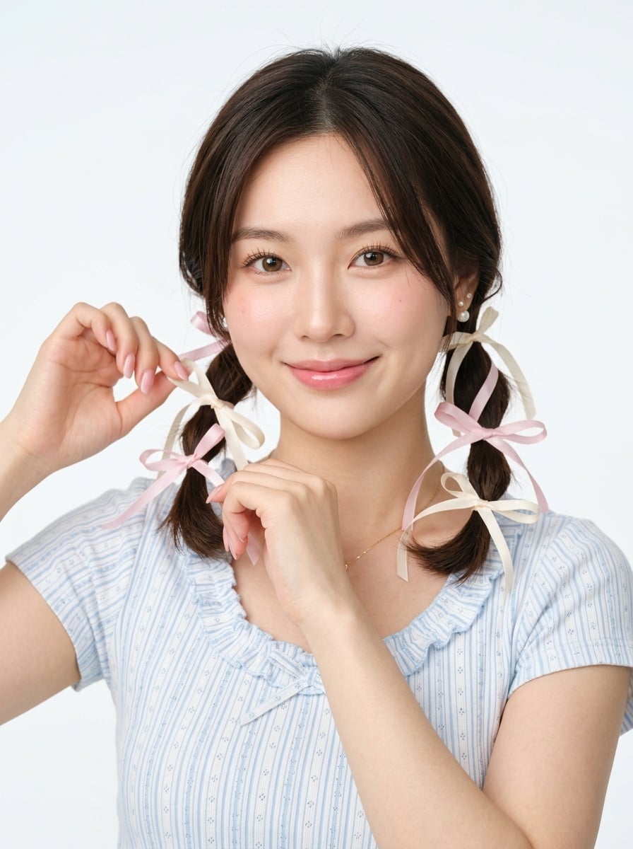 Những kiểu buộc tóc ngắn mùa hè cho nàng thật phong cách