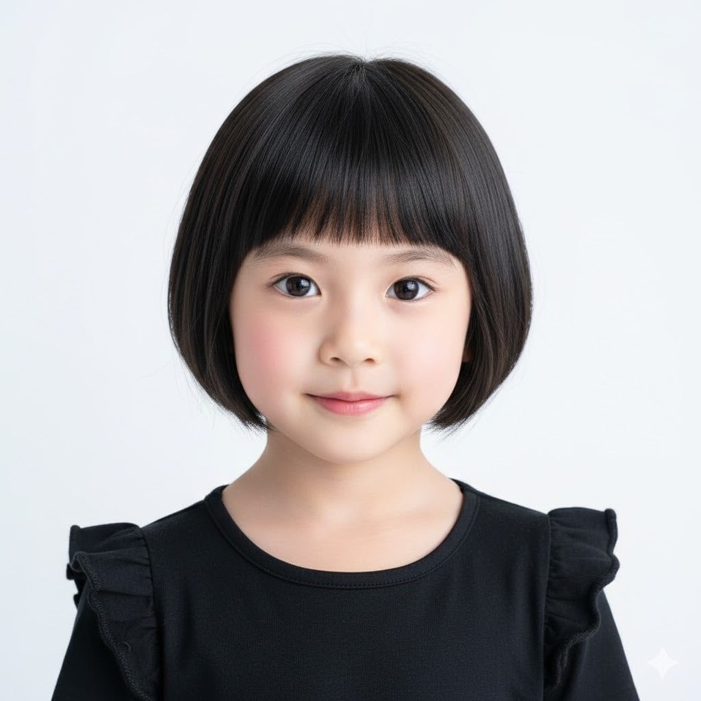 Tóc Ngắn Mái Ngố Micro Bangs Đáng Yêu