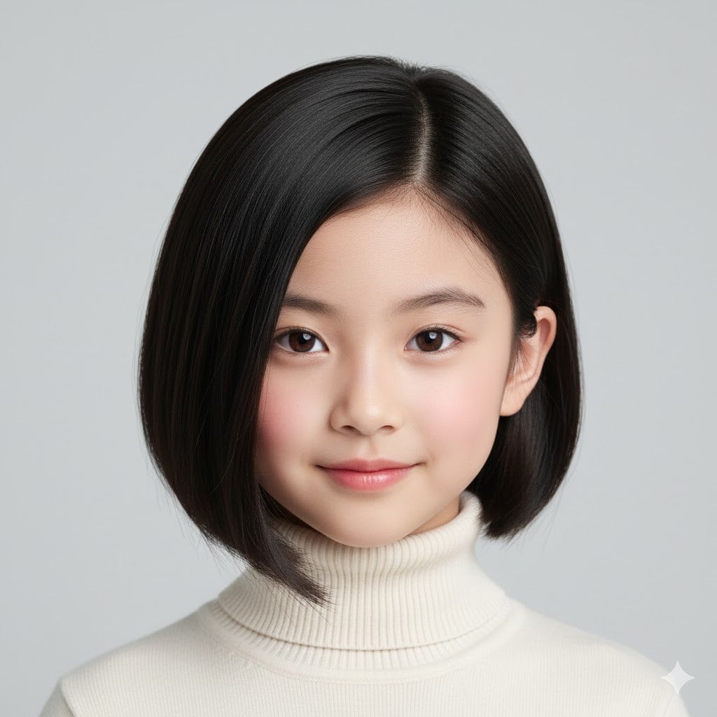 Tóc Bob Lệch (Asymmetrical Bob) Thời Thượng