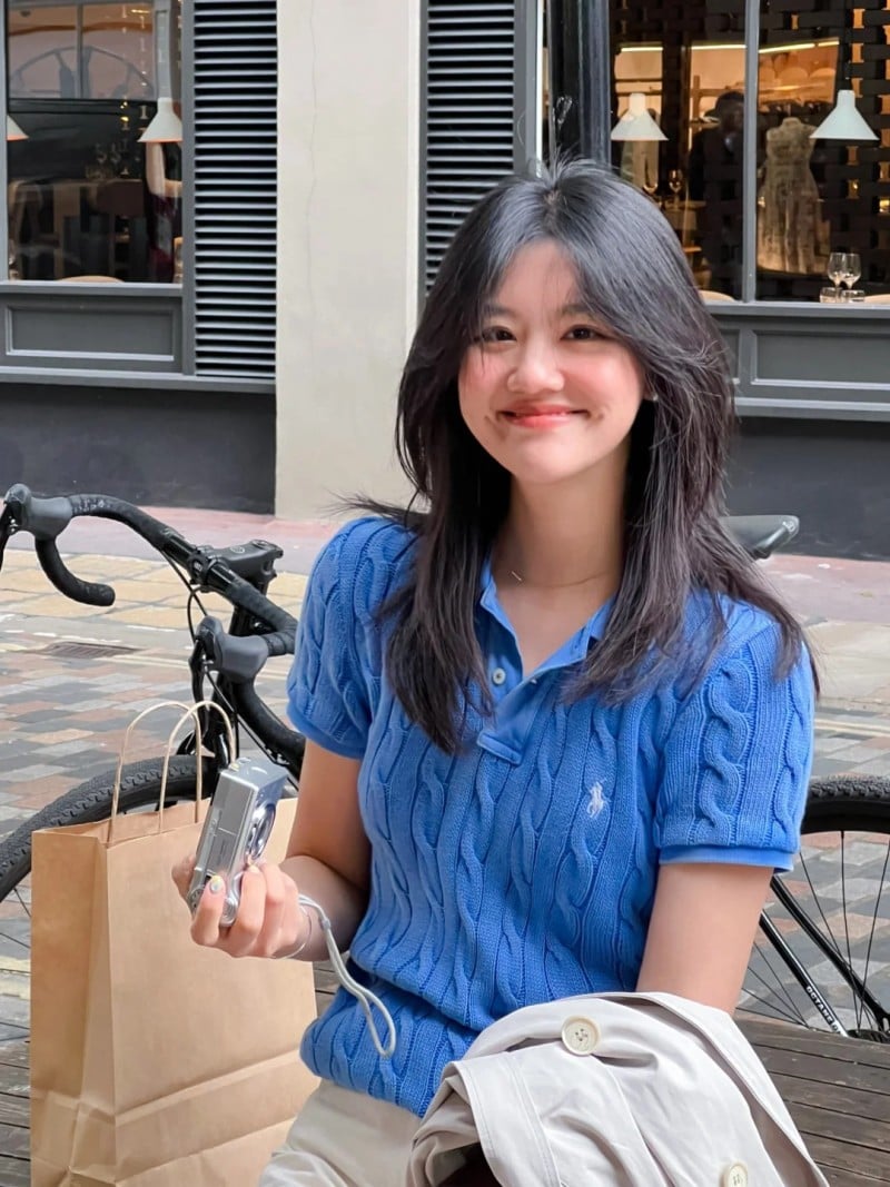 mặt tròn để tóc gì