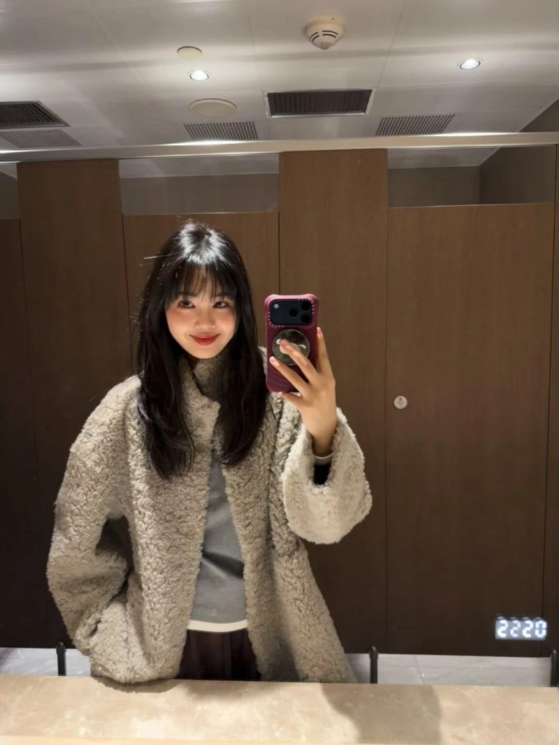 mặt tròn để tóc gì