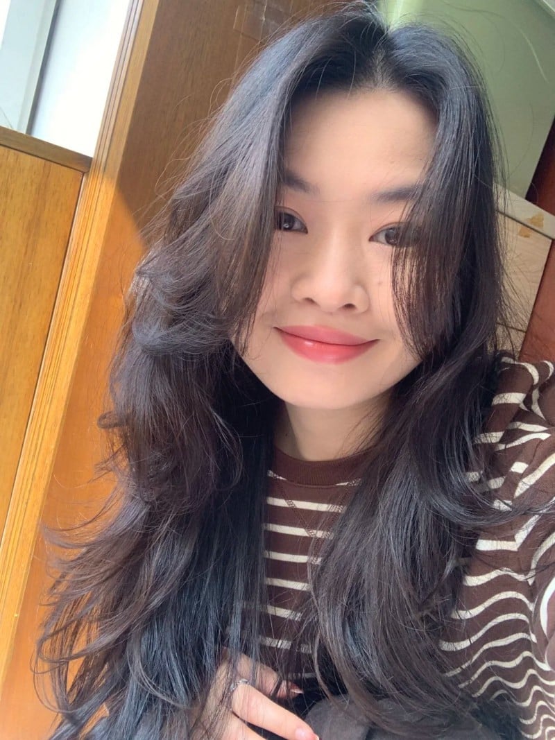 mặt vuông để tóc gì