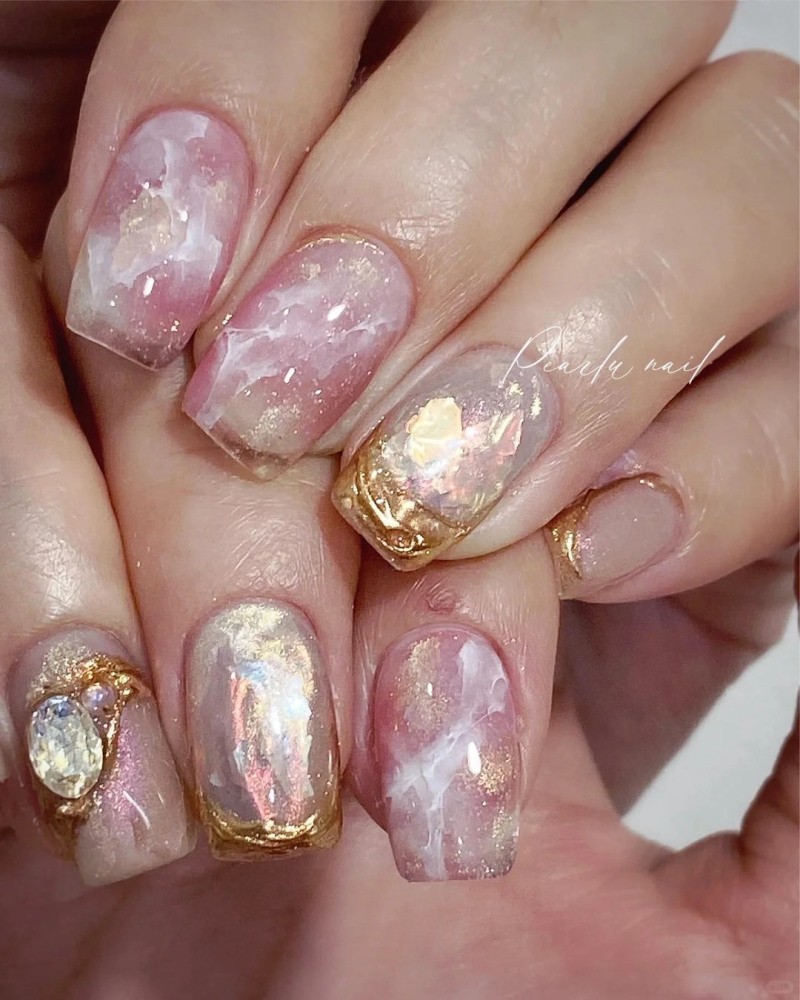 nail hồng đất