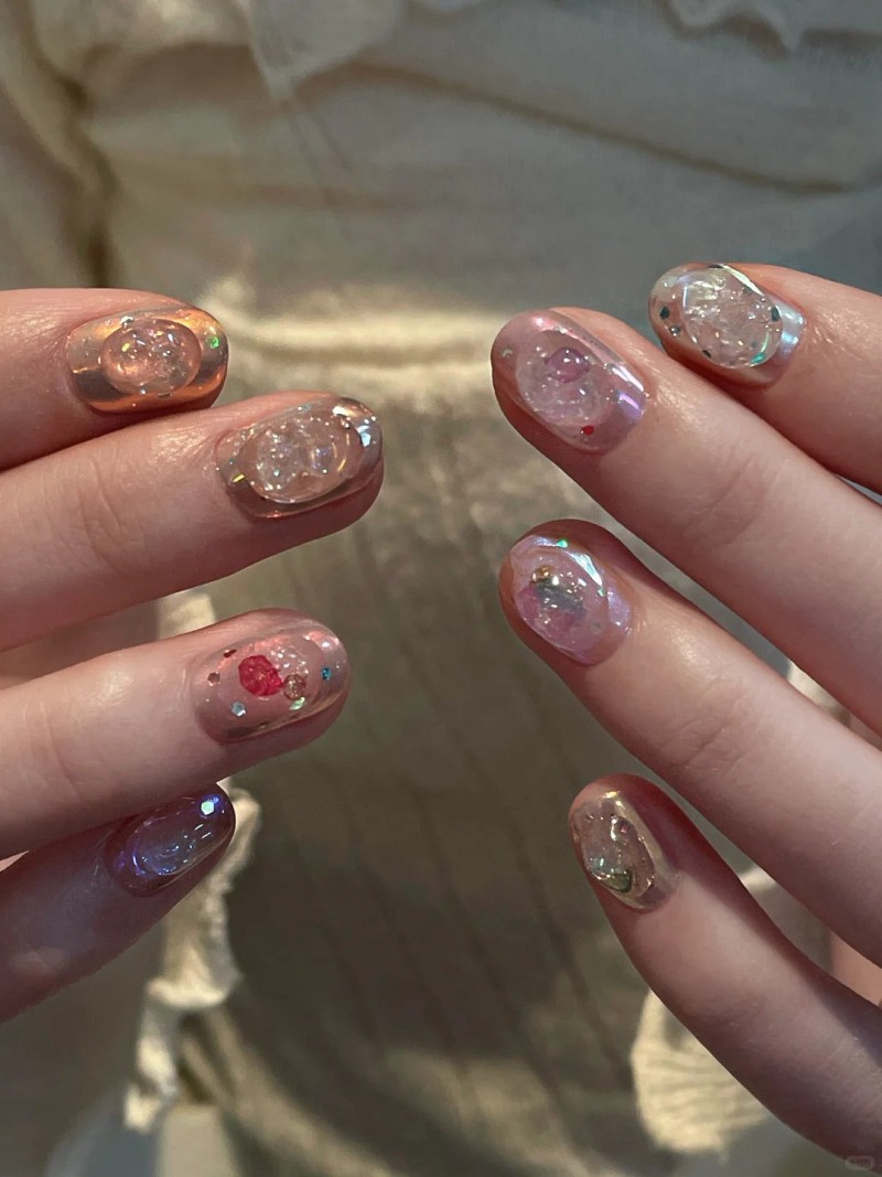 nail hồng đất