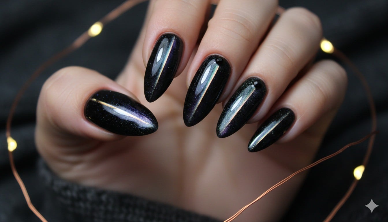 Nail mắt mèo (Cat-eye) ma mị