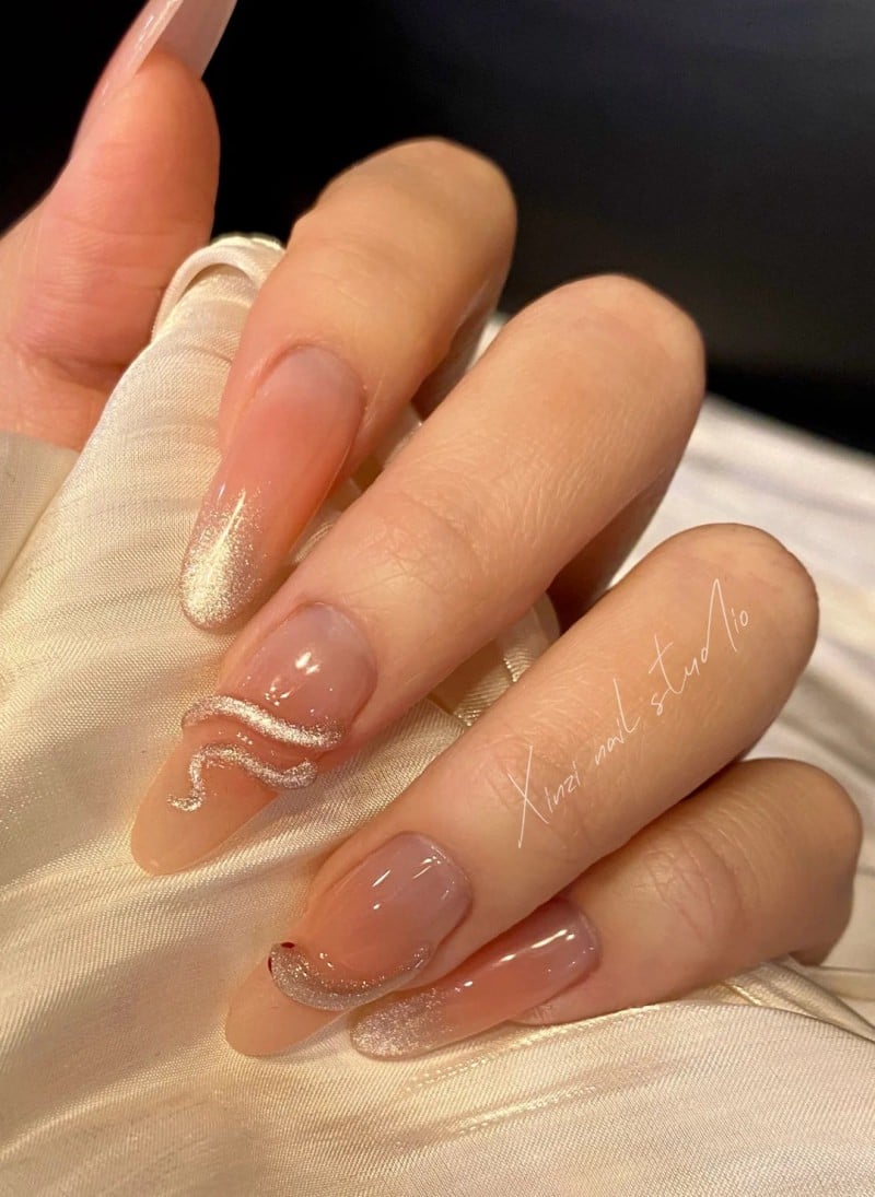mẫu nail rắn