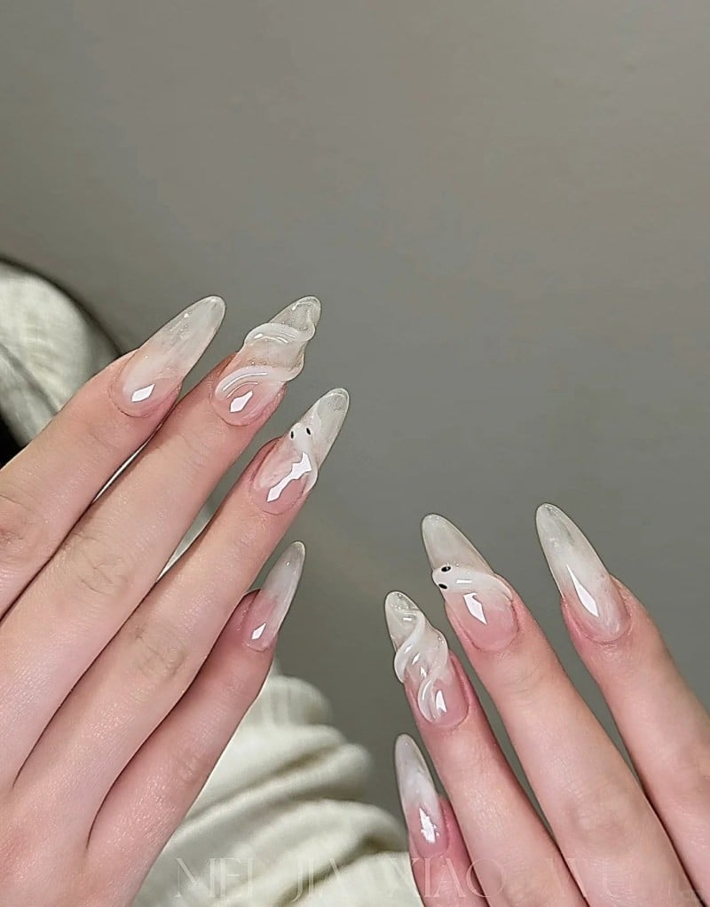 mẫu nail rắn