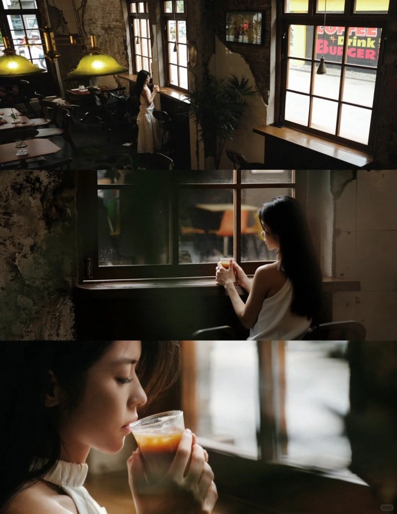 cách tạo dáng chụp ảnh ở quán cafe