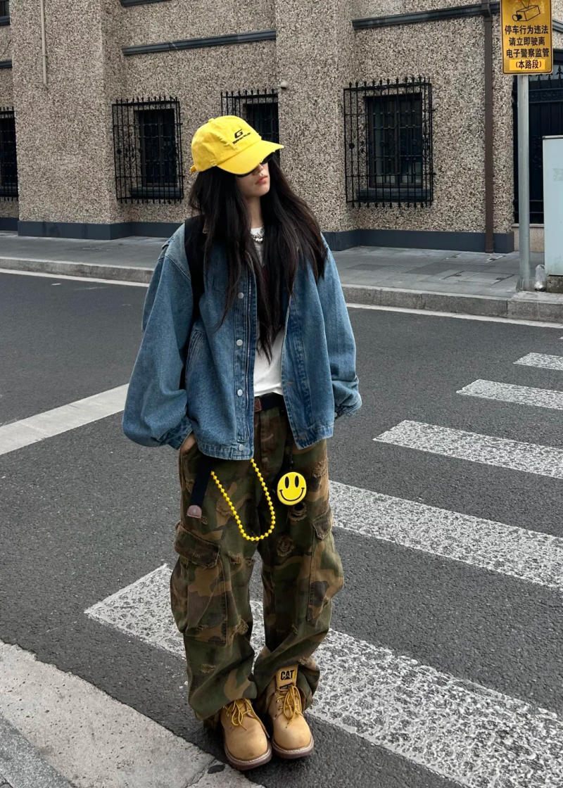 phối đồ bụi bặm cho nữ