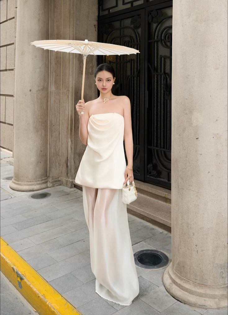 đầm maxi đi đám cưới