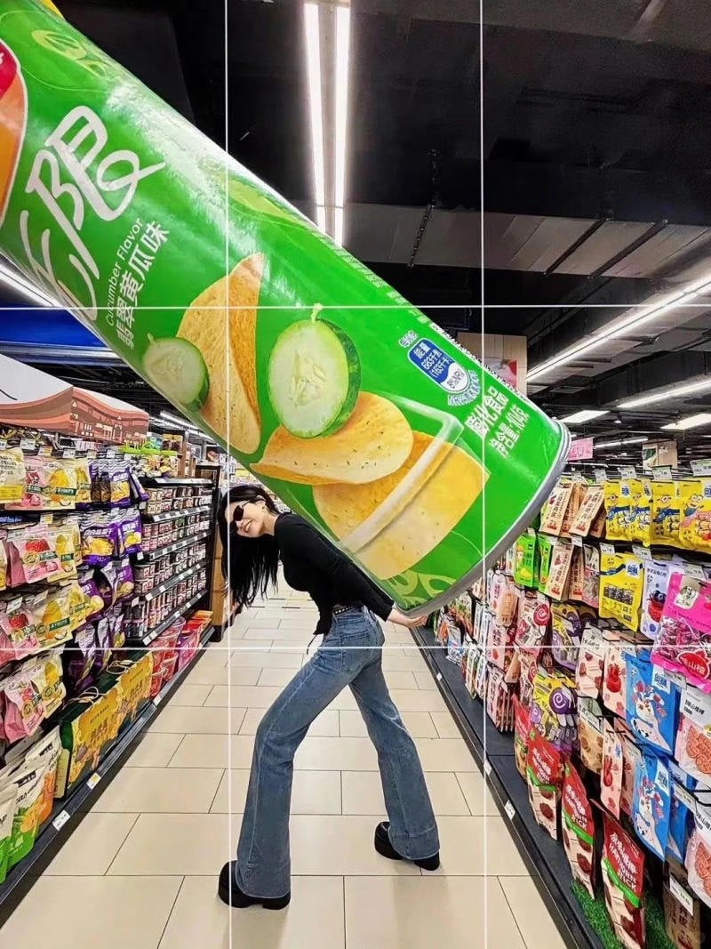 Tận dụng ánh sáng nhân tạo trong siêu thị