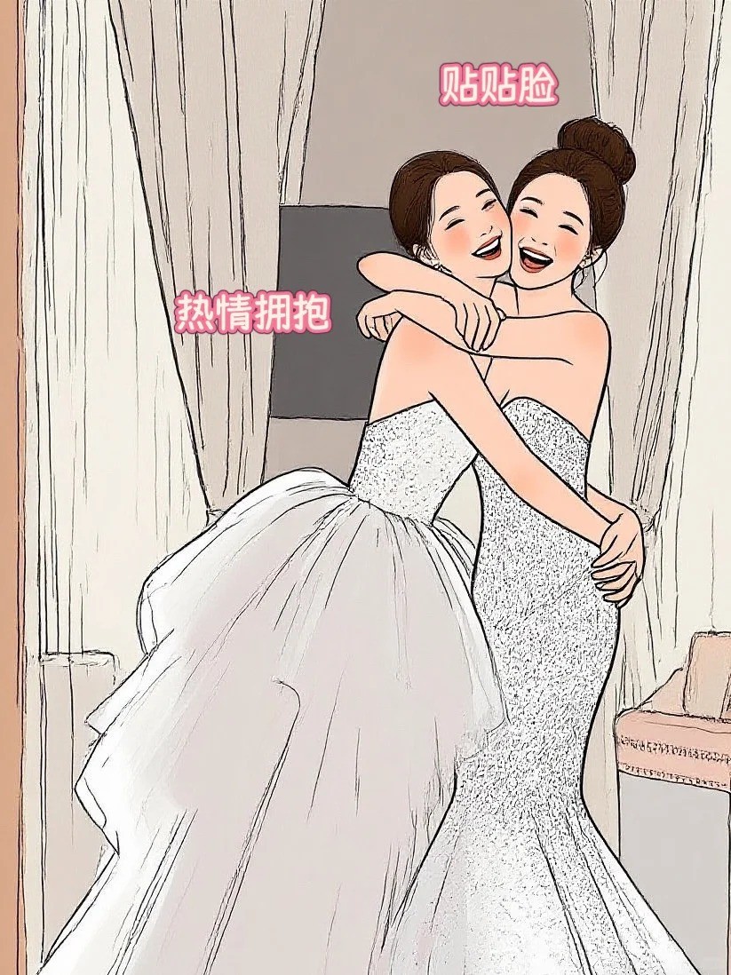 1. Tư thế ôm ghì và má kề má