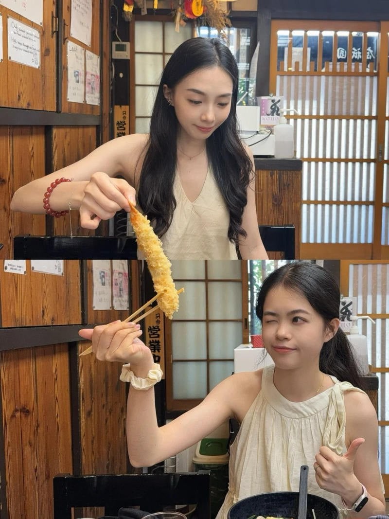 Diễn cảnh đút cho nhau ăn