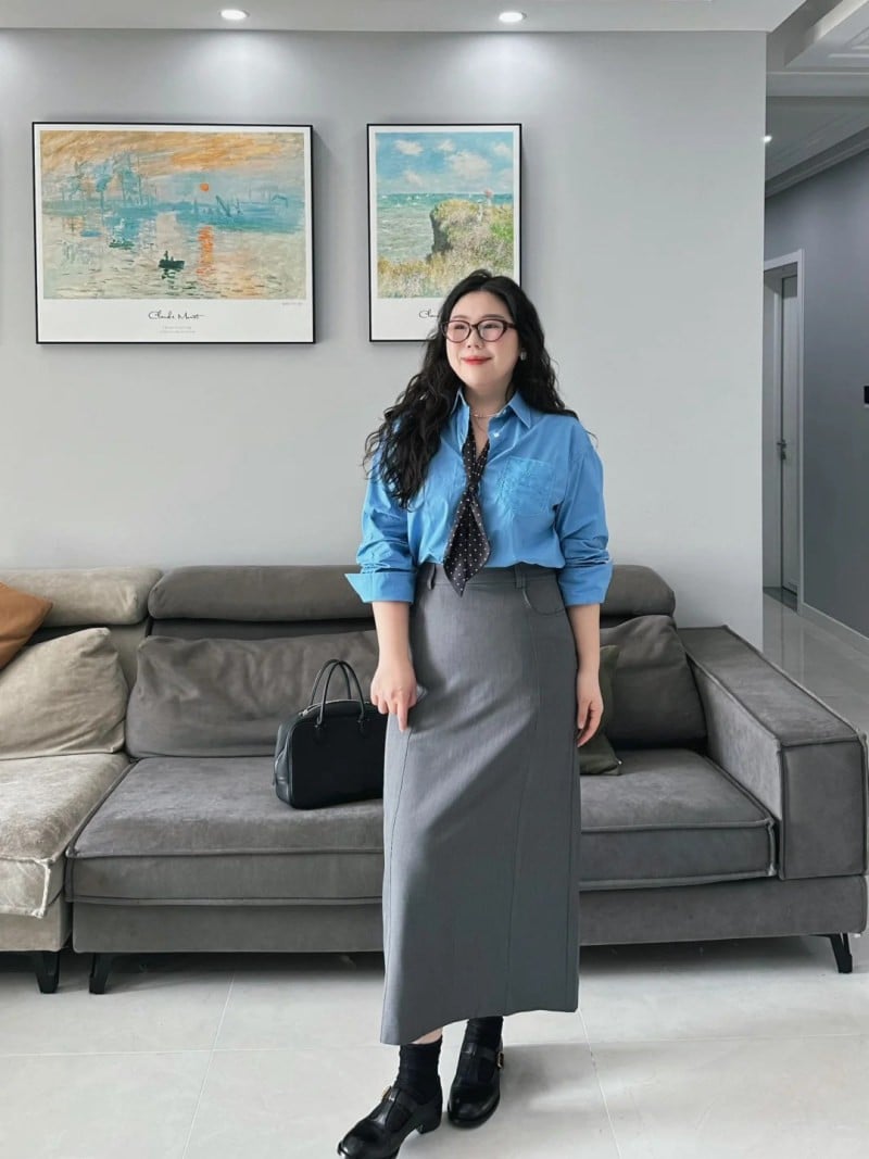 người béo nên mặc đồ màu gì