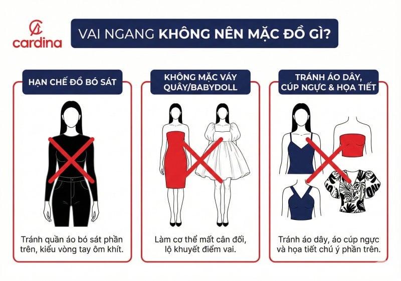 vai ngang mặc gì