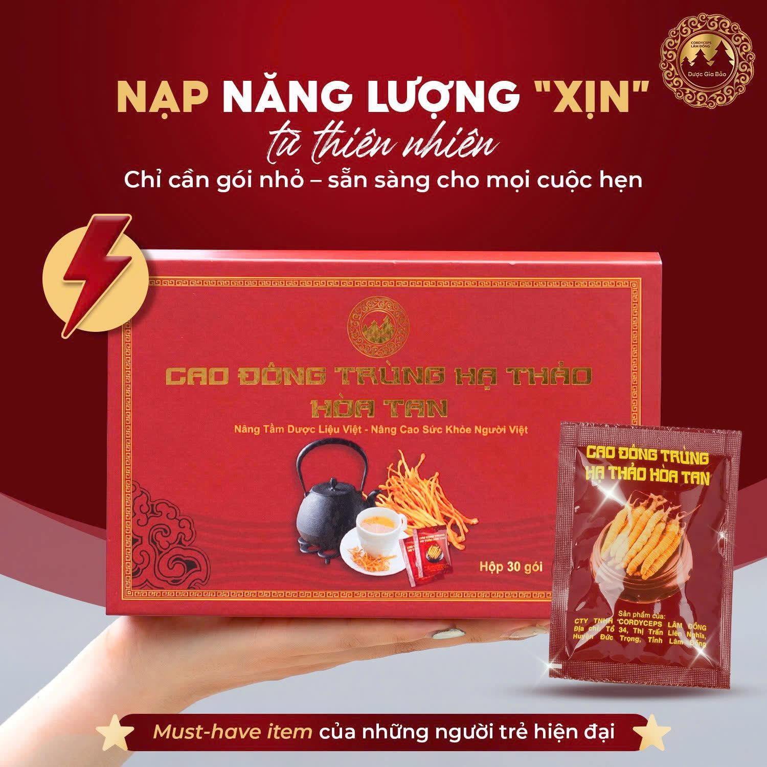 cao dong trung ha thao hoa tan Duoc Gia Bao