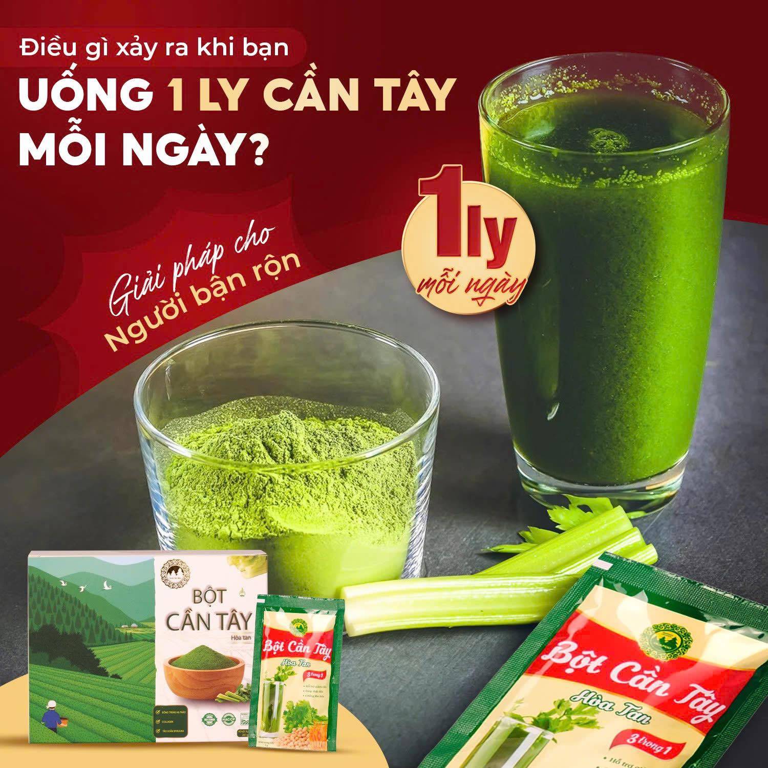 ly rau xanh hoa tan can tay