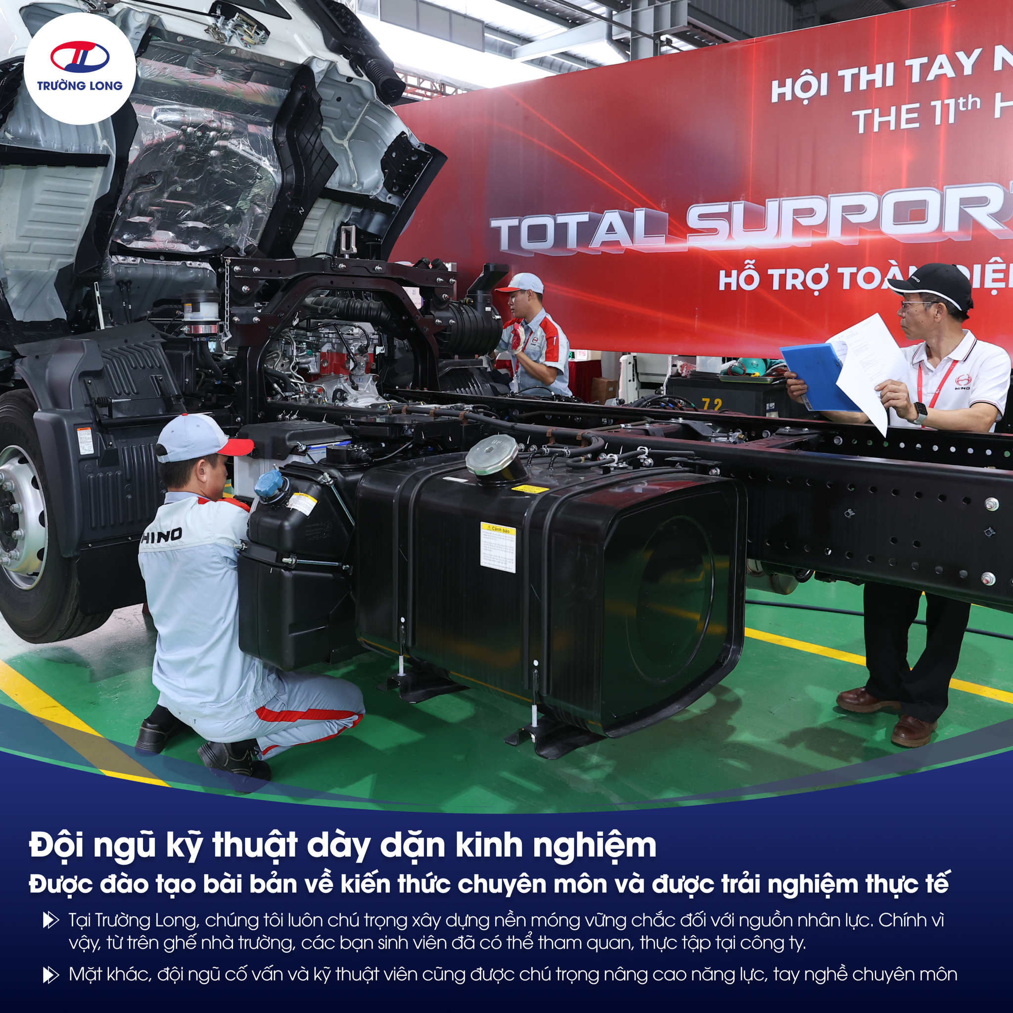 Bảo dưỡng xe tải Hino