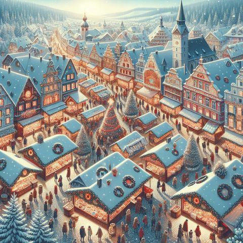 Khám Phá Chợ Giáng Sinh Châu Âu Mùa Đông