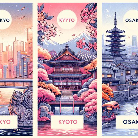 Nhật Bản - Tokyo, Kyoto, Osaka: Ba sắc thái đặc trưng của xứ sở Mặt Trời Mọc