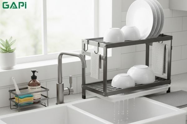 kệ để bồn rửa