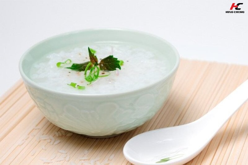 Các món cháo loãng giải cảm hạ nhiệt