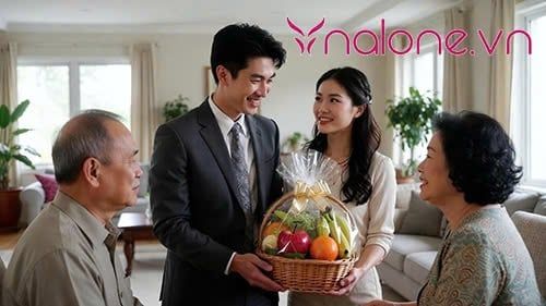 ra mắt nhà người yêu nên mua gì? hoa quả