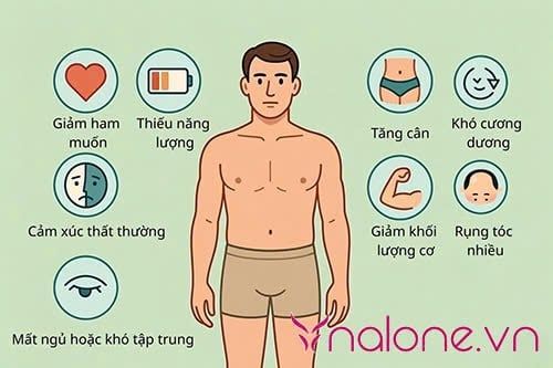 dấu hiệu rối loạn tiết tố nam là gì