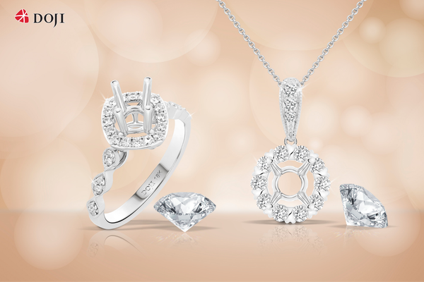 Trang sức kim cương hoặc vàng trắng rất hợp với người mệnh Kim 2001