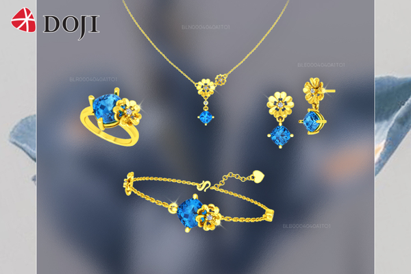 BST Thảo Nguyên Sắc Hoa mang đến những món trang sức với đường nét mềm mại, tinh xảo, đa dạng phong cách