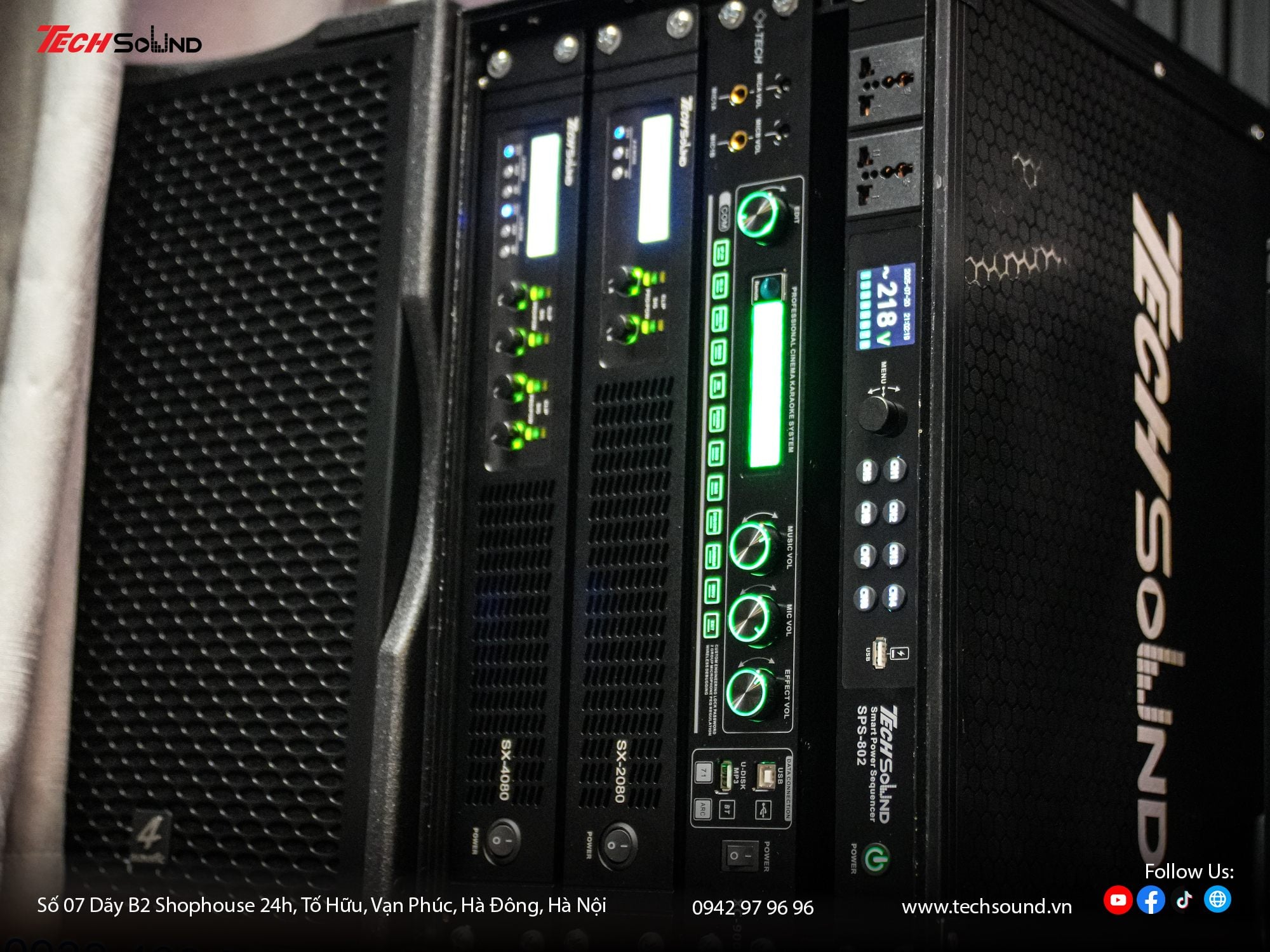 Hệ thống loa 4Acoustic HCS105, Hoàng Mai, Hà Nội