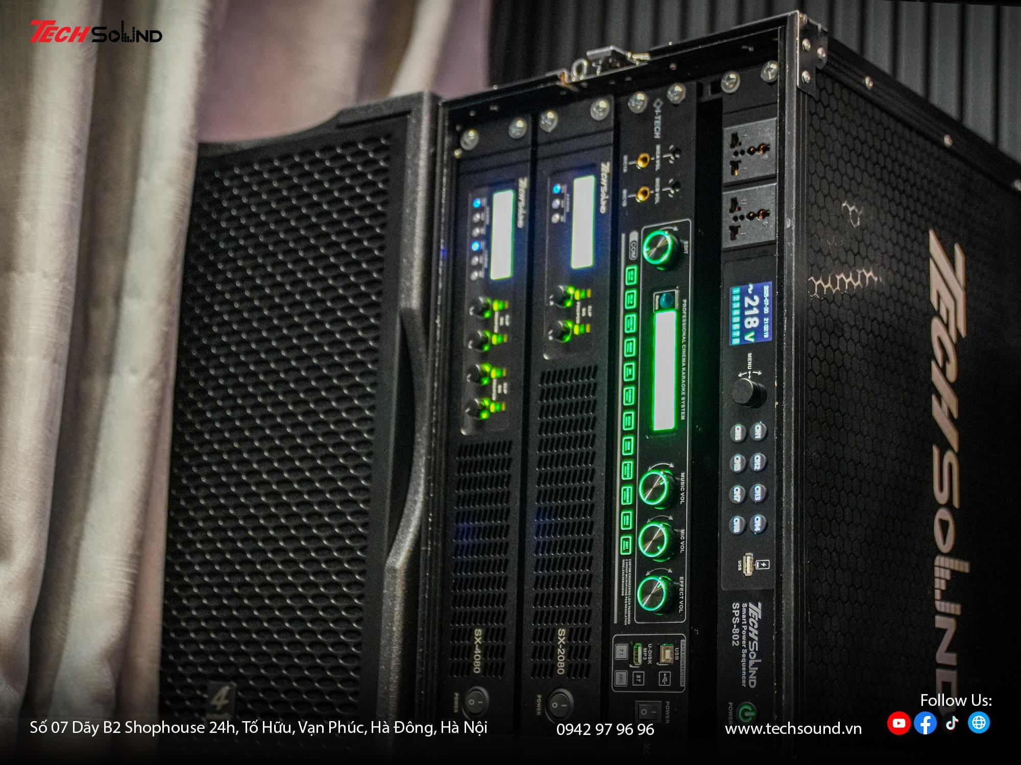 Hệ thống loa 4Acoustic HCS105, Hoàng Mai, Hà Nội