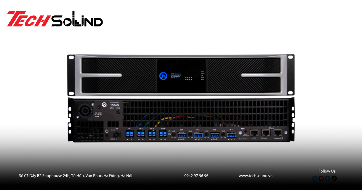 Đánh giá chi tiết amplifier LEA Professional CS1504