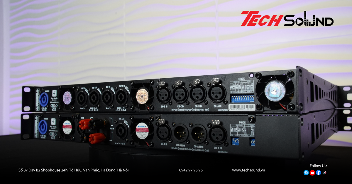 Đánh giá 4Acoustic SX43500 – Hiệu năng 4 kênh 900W trong thân máy 1U