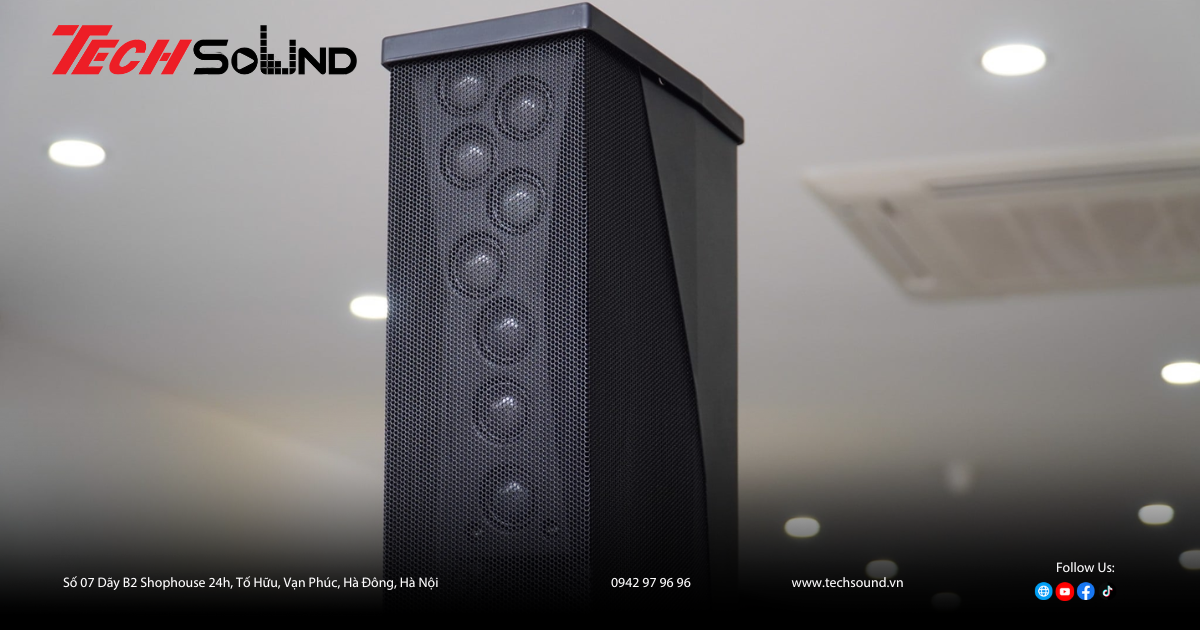 Trải Nghiệm Nexo ID84T: Loa Column Cao Cấp Với Độ Phủ Âm Gây Ấn Tượng