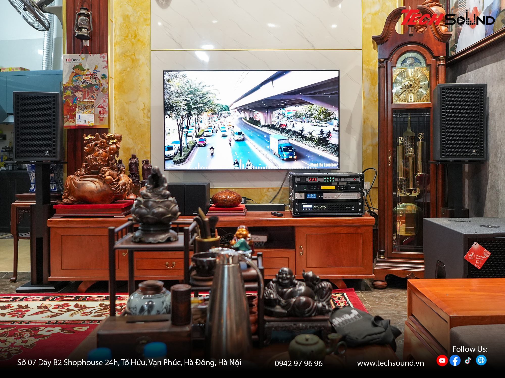 dàn loa karaoke cao cấp 4Acousitc DR10 1