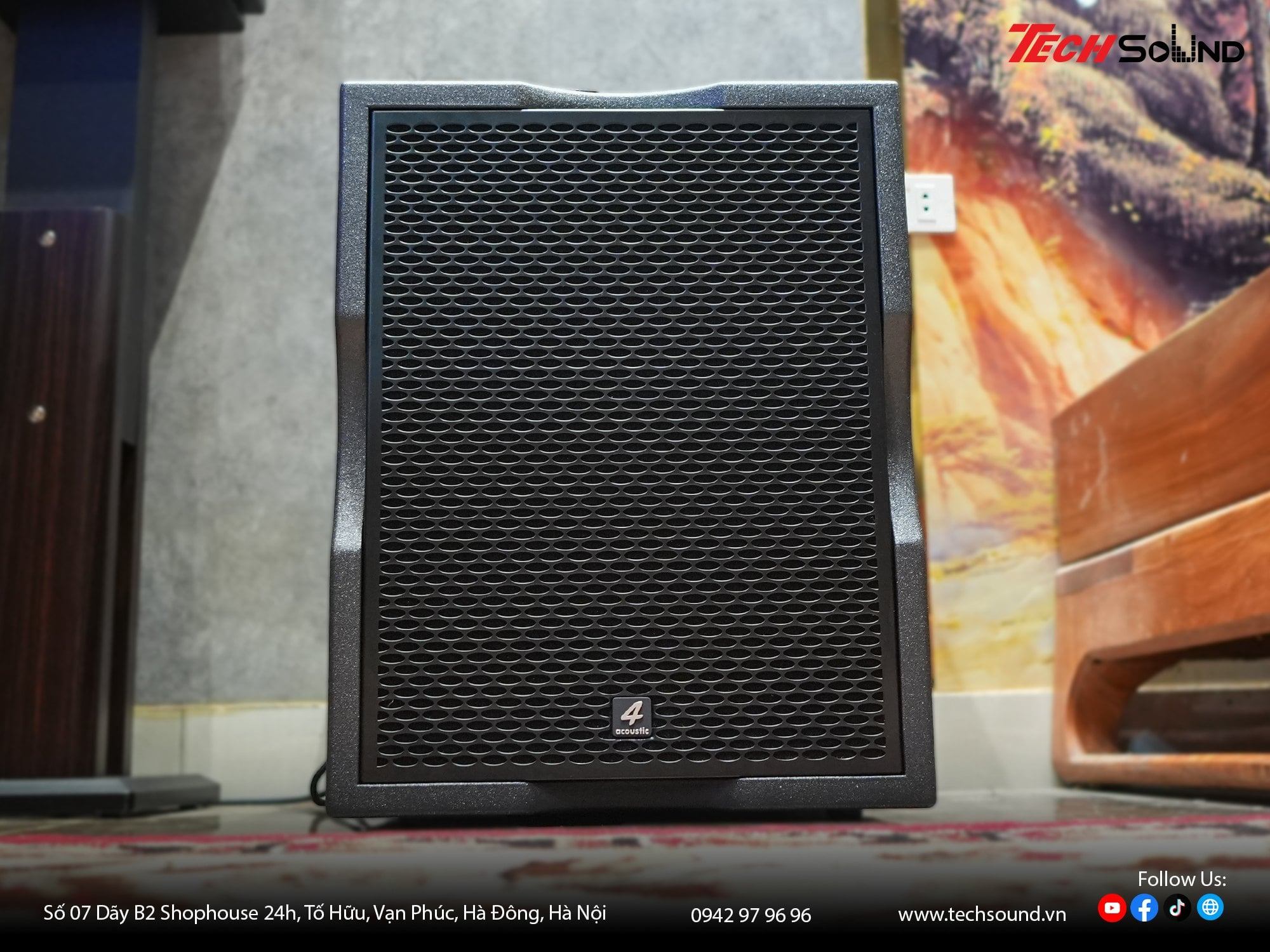 dàn loa karaoke cao cấp 4Acousitc DR10 3