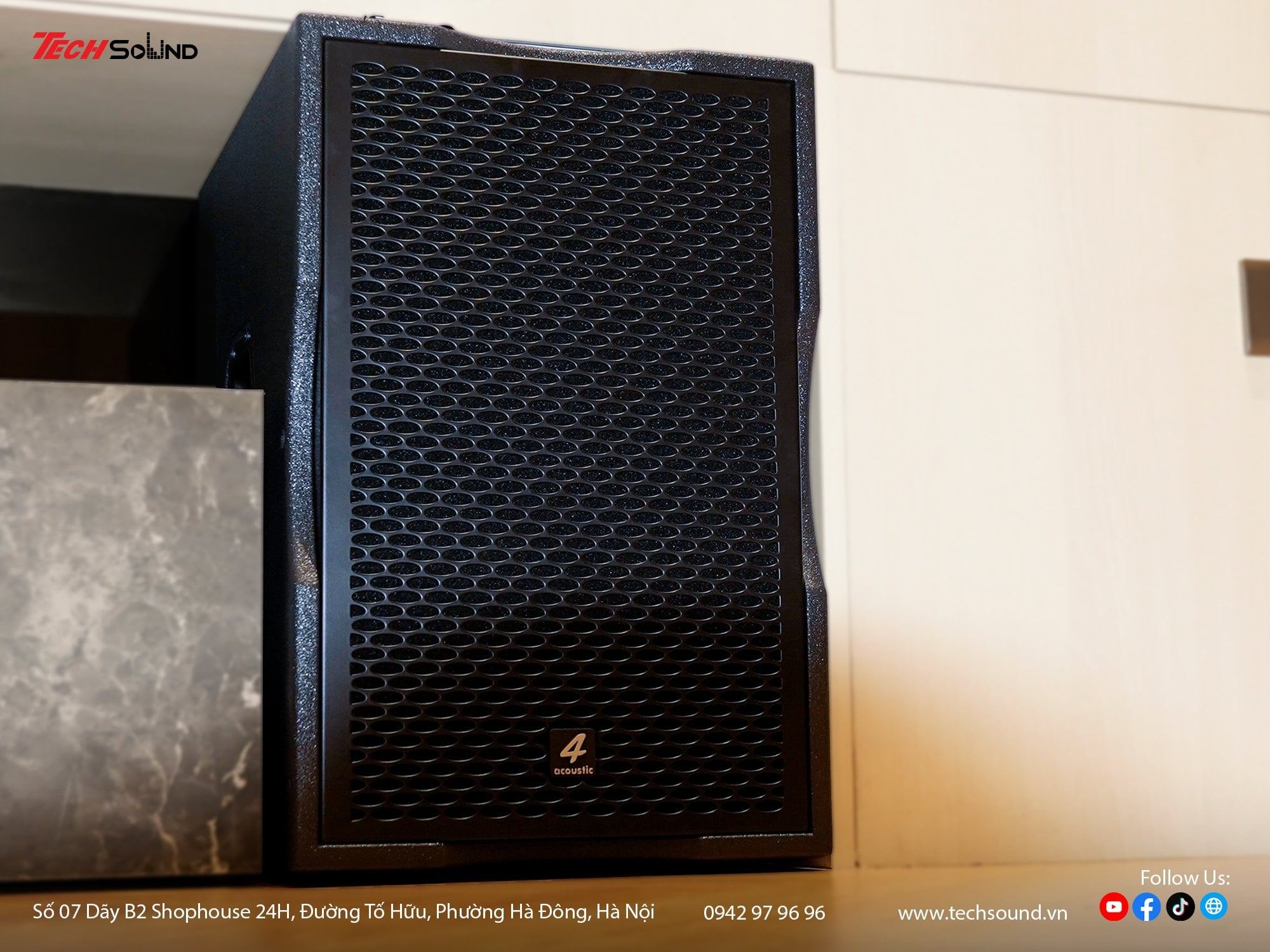 dàn loa karaoke cao cấp 4Acousitc DR10 7